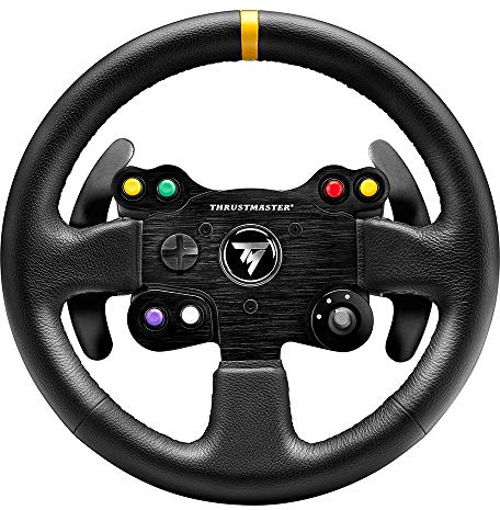 Thrustmaster Leather 28GT Wheel Add-On (compatible w/ PS5, PS5 Pro, PS4, XBOX Series X/S, One, PC)