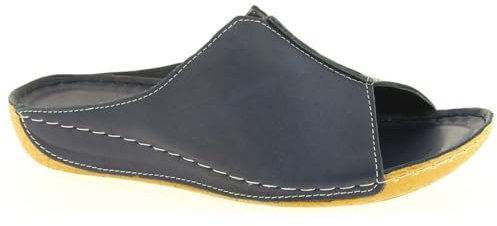 Andrea Conti Damen 0027423 Pantoletten, Blau Dunkelblau 017, 41 EU