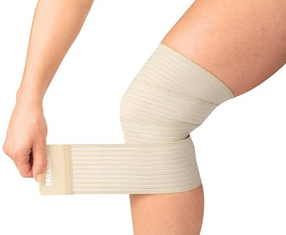 Mueller Wonder Wrap, benda di fissaggio, 7,6 cm x 130 cm, beige