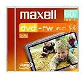 Maxell DVD-RW-Laufwerk 2.8 GB 5 - Pk 2.8 GB 5 - DVD-RW (2,8 GB, DVD-RW, 80 mm, 5 ÷ 60 min)