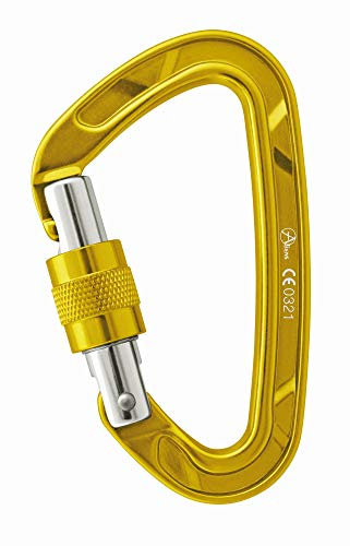 Aliens D Screw Classic D-Schraubkarabiner, Farbe:gelb