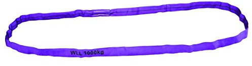 Rundschlinge, WLL 1000 kg, violett, Länge 4 m, Umfang 8 m