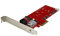 StarTech.com Scheda Controller RAID SSD M.2 NGFF più 2 Porte SATA III, PCIe, Scheda RAID M.2 PCI Express a Due Slot più Due Porte SATA , PEXM2SAT3422