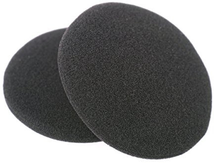 WEWOM 2 Ersatz Universal Schaumstoff Polster für Kopfhörer, Durchmesser: 60mm