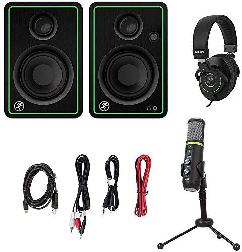 Mackie Creator Bundle: CR3-X, Mikrofon, Kopfhörer