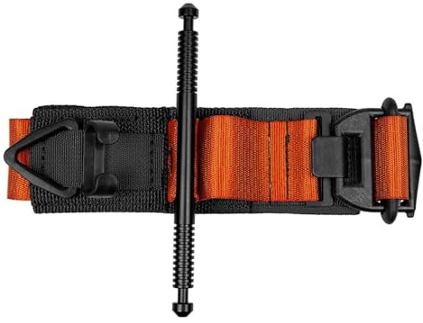 TacMed Solutions SOF Turnstile (Generation 5) - Militärklass Turnstile för allvarlig blödande kontroll, viktigt första hjälpen för taktik, framväxande och civiliansk användning (orange)