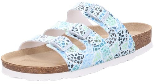Rohde ALBA Damen, Frauen, Pantoletten, Slipper,Slides,Sandalen,Sommerschuhe,Freizeitschuhe,schluepfschuhe,Slipper,Slides,Baltic,42 EU