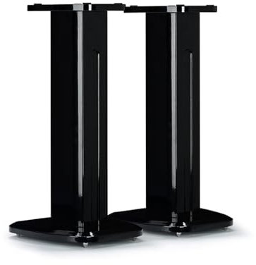 Högtalarställ, Universella golvstående högtalarställ, Piano Paint Surround Sound Högtalarställ, Lämpliga for hem, kontor, teater (1 par)