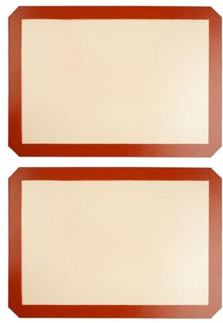 Confezione Da 2 Tappetini Da Forno Da Cucina, Tappetini Da Forno In Silicone, Tappetini Da Forno Antiscivolo, Tappetini Da Forno Multiuso Resistenti Al Calore, Tappetini Da Forno Riutilizzabili
