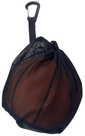 Gsedaox Ballsack,Ballnetz 1 Ball Basketball Tasche,Rucksack Tragbare Ballnetz, Bag Netztasche,Balltasche,Basketball Zubehör,Net Tasche für Fußball Tennis Kinder Erwachsene