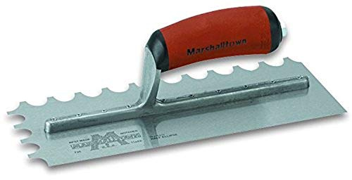 Flooring & Tiling Notched Trowel Half Ellipse 3/4 1/2 X 1/4