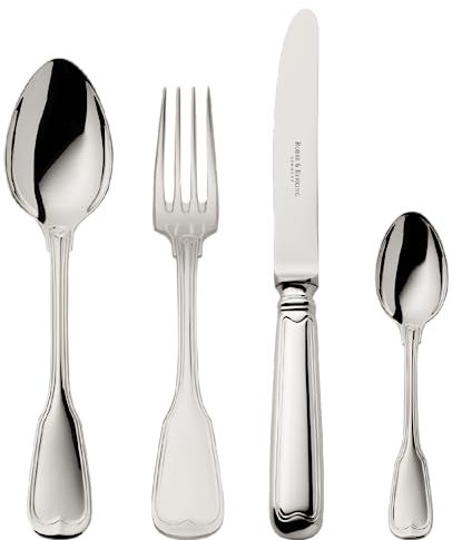 Robbe & Berking Alt-Faden 4 TLG. Kinderbesteck (925 Sterlingsilber)