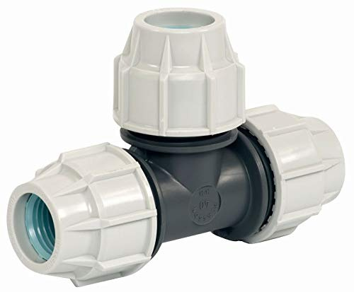 Plasson Klemmfitting Serie 18 - PE Rohr T-Stück (40 mm)