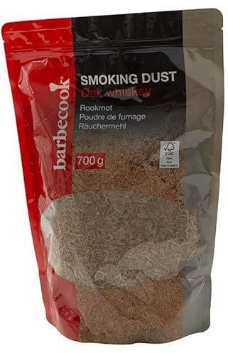 Barbecook Sciure de Bois pour Fumage à Froid 700 g - Chêne Whisky
