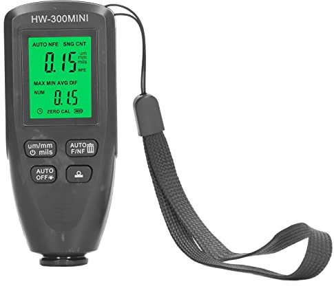 Digitales Lackdickenmessgerät, Lack-Mil-Dickenmessgerät für Gebrauchtwagenkäufer, Digitales Lackmessgerät mit Ultrahochpräziser Sonde für die Messung der Fahrzeugtiefendicke