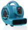 XPower P-80A Mini Mighty Centrifugal Air Mover Carpet Dryer Floor Fan Blower Stackable for Water Damage Restoration Janitorial Plumbing Home Use