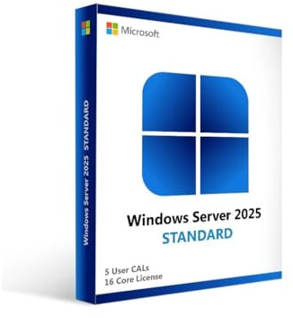 MI.WS2025.USERCALX05 Dell Software: Microsoft Windows Server 2025/2022 - User CALs (Standard oder Datacenter) 5 Lizenzen.