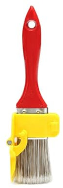 Pinceau professionnel pour bordures et bordures | Pinceau non inclus Se fixe aux pinceaux de 5,1 cm Créez et jouez Happy Architect (rouge, taille unique)