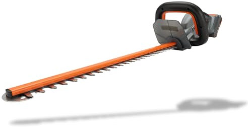 FUXTEC FX-HT20 Cordless Hedge Trimmer & Hedge Cutter | 20V Electric Hedge Trimmer with 52cm Dual-Action Blade, Adjustable Front Handle, Battery & Charger Included