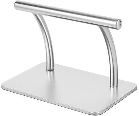 Reposapiés de acero inoxidable universal, reposamanos pedicura, oficina, salón profesional, piezas de peluquería, oficina, salón de belleza, tatuaje, etc