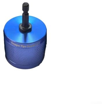 Nettoyeurs de tuyaux en métal, outils de plomberie, nettoyeur de tuyaux en cuivre, brosse d'ébavurage 4 en 1 pour tuyaux en cuivre, PVC et tubes en acier souple (19 mm)