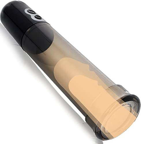 Bombas de vacío eléctricas 31cm: Bomba de pene Aumento de pene Erección de pene Bombas eléctricas para pene Juguete sexual para hombres con niveles de succión extremos Juguete sexual P02-5
