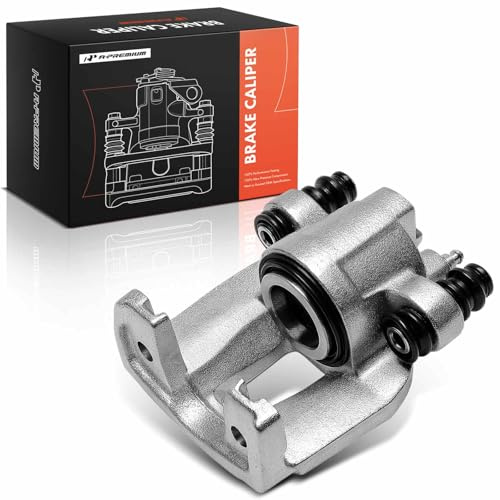A-Premium Disc Brake Caliper Assembly Without Bracket Compatible with Select Ford, Lincoln and Mercury Models - Crown Victoria, Grand Marquis, Town Car, 1996-2000 - Rear