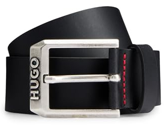 HUGO Herren Gelio-c_sz40 Gürtel, Black1, 100 EU