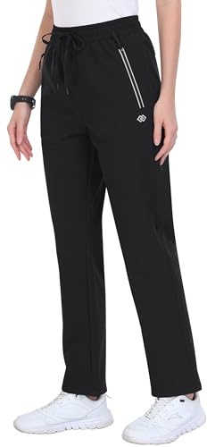 Femme Pantalon Ski Pantalon Randonnée Neige Softshell Thermique Hiver Pantalon de Montagne Neige Escalade Noir foncé 3XL
