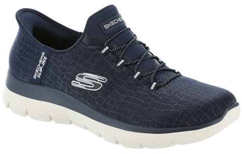 Skechers Damen Summits Classy Night Sneaker, Navy, 39 EU