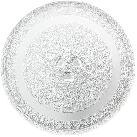 SPARES2GO Universal Microwave Turntable Plate Y Type Glass Dish Tray (9.65 / 24.5cm / 245mm)