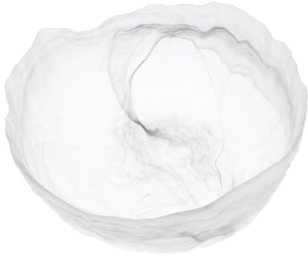 UTHCLO 1pezzi Ciotola Elegante per Lavaggio tè e Servizio Dessert Design Unico con Motivi di Pittura Cinese Perfetta per Insalate Zuppe e Frutta Ciotola Multiuso per Casa e Ufficio per