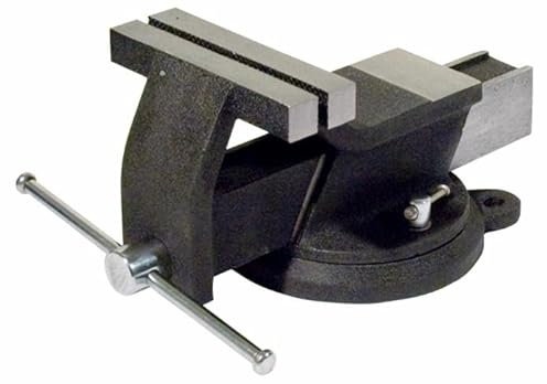 AMA Morsa da Banco 150 mm Acciaio con Base Girevole