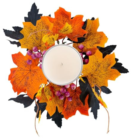 Dekorationsringar För Och Kransar Återanvändbara, Artificiella Blommor Till | Halloween krans Dekoration Till Spiselkrans, Entré, Bord, Och
