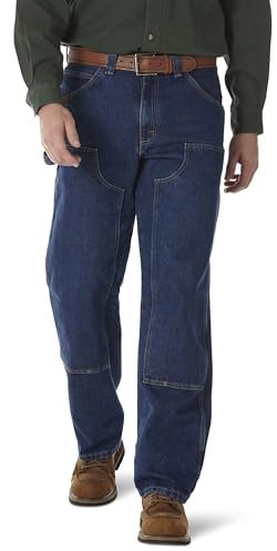 Wrangler, Riggs, Arbeitsjeans im Bauarbeiter-Stil für Herren, Antik Indigo, 32W / 32L