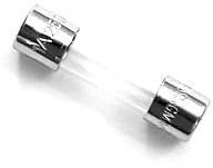 Bussmann GMA-1A 1 Amp Glass Fast Acting Cartridge Fuse, 250V UL Listed, 5-Pack