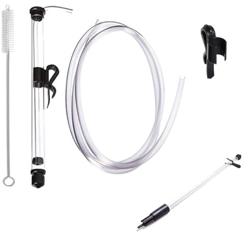 Fermtech Mini 14 Long Deluxe Siphoning Kit – Complete Home Brewing Equipment for Beer, Wine, Mead, and Craft Brew Making; Includes Auto Siphon Pump, Food-Grade Transfer Hose, and Bottling Wand