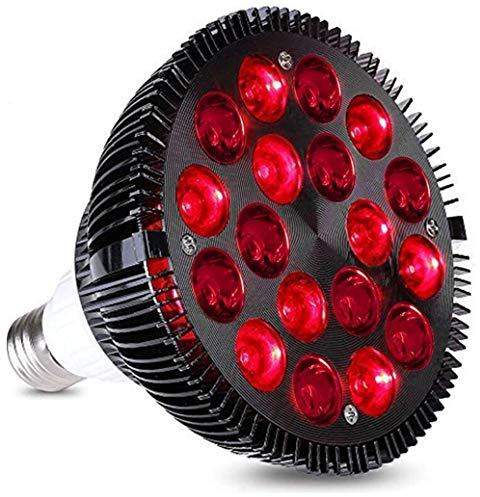 YSSMAO 18 / 36W de luz LED infrarrojo Hombro Terapia Bulbos Alivio del Dolor Masaje del Cuerpo Volver Calefacción bulbos de lámpara de Cuidado de la Salud Fisioterapia,36w