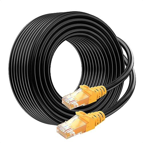 Cable Matters 10Gbps 24AWG Pure Copper Outdoor Cat 6A Ethernet Cable, 100ft
