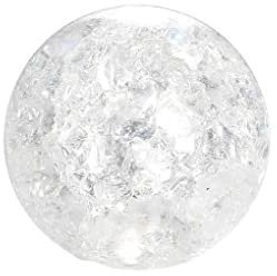 lmoikesz Crystal Crack Ball Glass Water Fountain DIY Decoration Bonsai Living Room Photography Props Fortune Accessories, 5cm ice crack ball
