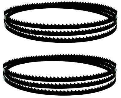 Hoja de sierra de cinta de 1500mm, 4, 6, 10, 14 TPI, hojas de sierra de cinta de carbono, 1500x10x0,35mm, accesorios de herramientas for carpintería, 2 uds. (Color : 10 TPI)