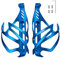 Corki Cycles Fahrrad Flaschenhalter aus Aluminium- Leicht Universal Fahrrad Getränkehalter für Rennrad, MTB, Gravel Bike und E-Bike, Blau, 2Pack Set