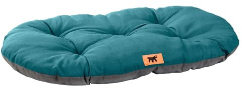 Ferplast Hundebett Relax, Hundekissen, Katzenkissen, Hundematte für Hundehütten und Autos – waschbar – aus Baumwolle mit weicher Polsterung, 55 x 36 cm. Ottanio