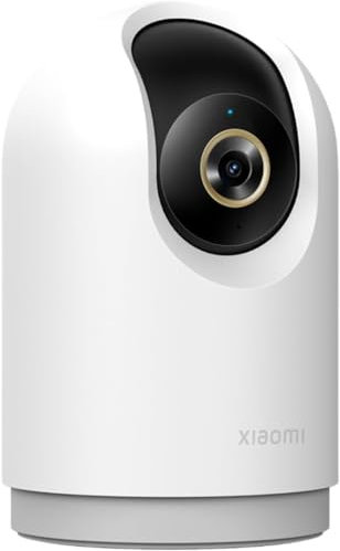 Xiaomi Smart Camera C500 Pro Überwachungskamera mit 3K-Auflösung (2960 x 1666 Megapixel), HDR, 360-Grad-Sicht, Bewegungserkennung, Weiß