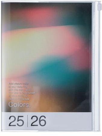 MARK'S 2025/26 Taschenkalender, A5 Gradient // Black