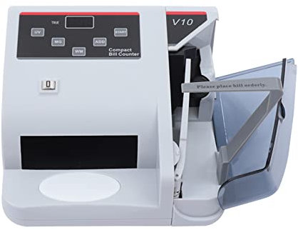 Geldscheinzähler mit LED-Display, Geldscheinprüfer mit UV/MG/WM UV/MG/WM Banknotenzählmaschine mit 600 Banknoten pro Minute