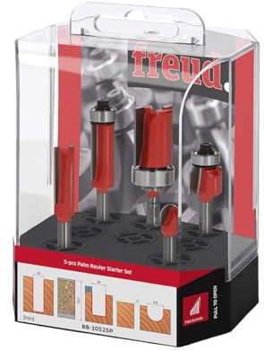 Coffret FREUD 5 fraises pour affleureuse