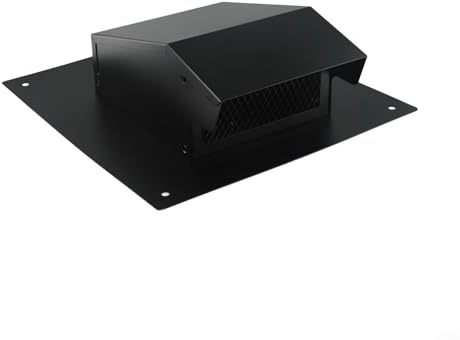 Efficiente tappo di ventilazione per cucine e asciugatrici, struttura in acciaio inox con funzione rimovibile per una migliore ventilazione (15,2 cm)