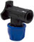 S&M 725869 Codo Grifo para tubería 20 mm-1/2”, Negro y Azul