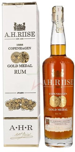 A.H. Riise 1888 Copenhagen Gold Medal Rum 40,00% 0,70 Liter